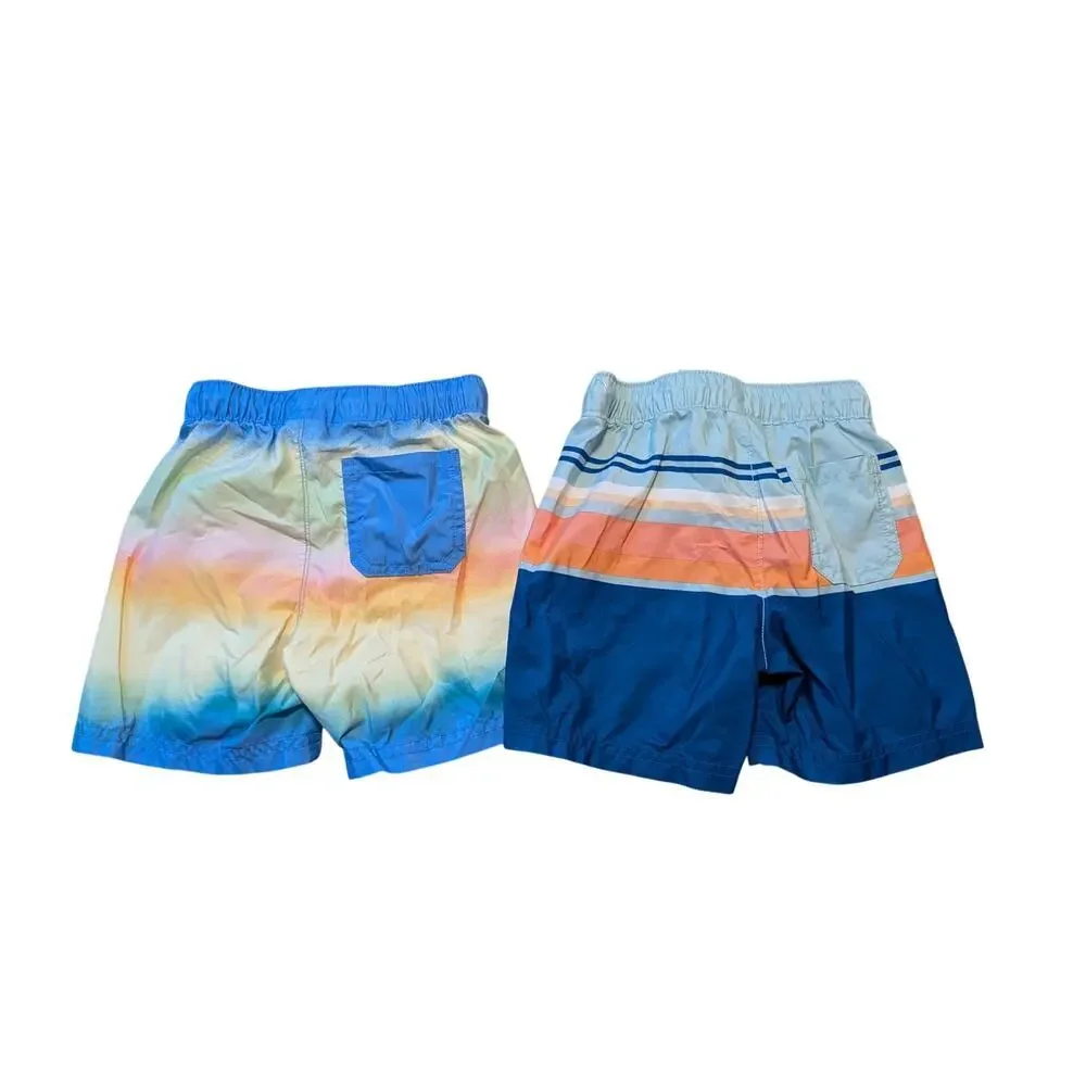 2 Pairs OLD NAVY Toddler/Baby boys swim suits, 3T, NWOT